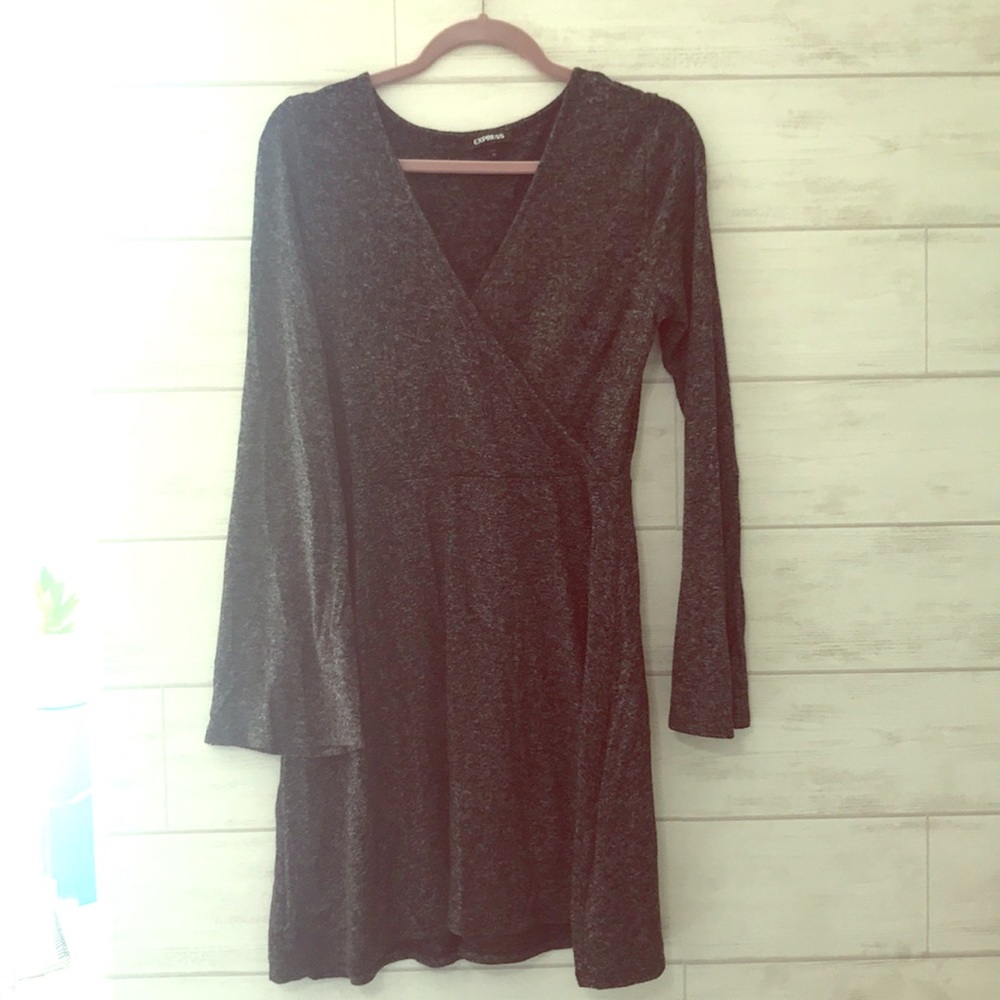 Express long sleeve sweater dress